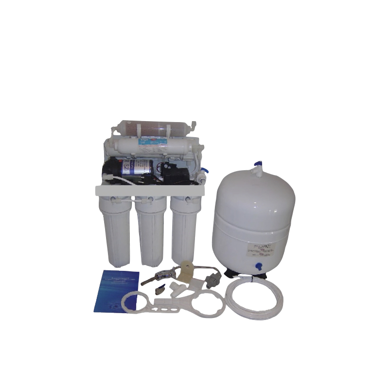 7-stage-reverse-osmosis-purifier-with-pump-&amp-steel-tank